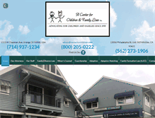 Tablet Screenshot of centerforchildren.com